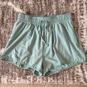Alphalete Women's Sage Green Athletic Shorts
